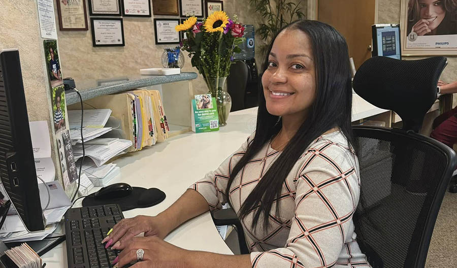 Shameka at Rayhan & Marvizi, DDS